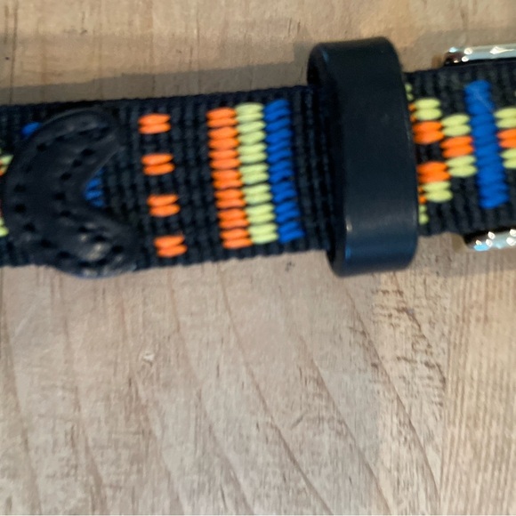 J Crew Women’s Colorful Embroidered Belt Aztec Southwestern Boho Tribal SM - Picture 4 of 9